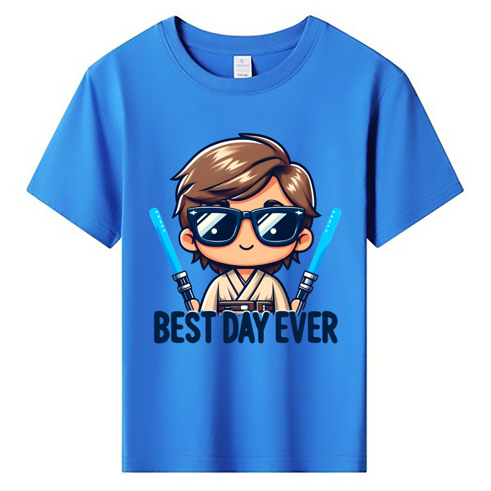 （画像用） スター・ウォーズ Star Wars 綿100％キッズTシャツ（フロントプリント）